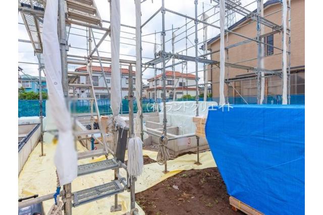 松戸市八ケ崎4丁目 新築全3区画3号棟_外観図3