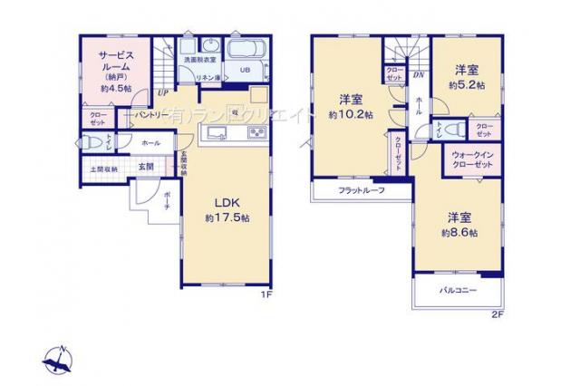 松戸市日暮6丁目 新築4号棟_間取り図