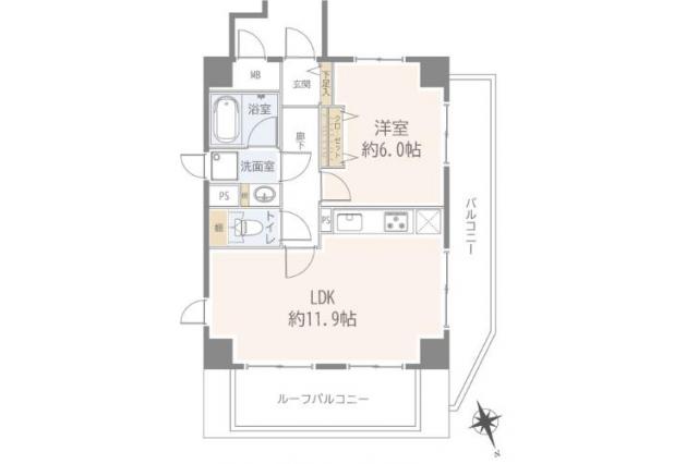 アムフラット新松戸_間取り図