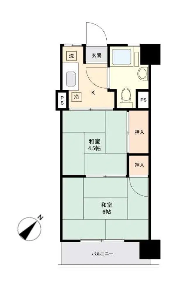 松戸パレス_間取り図