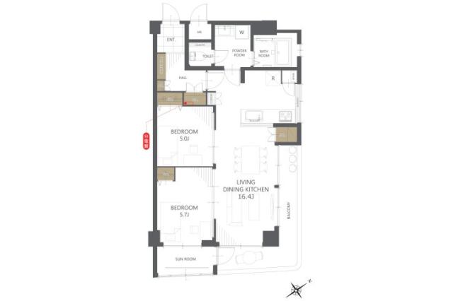 ペガサス北松戸_間取り図