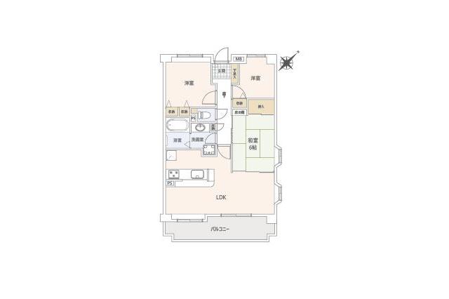 グリーンピア松戸_間取り図