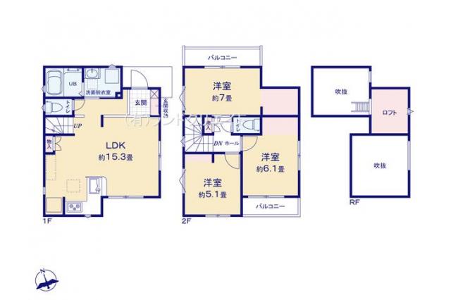 松戸市胡録台 新築一戸建て