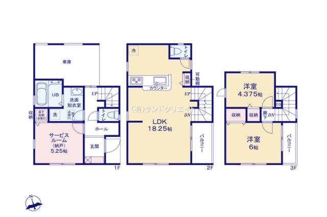松戸市栄町６丁目 新築一戸建て_間取り図