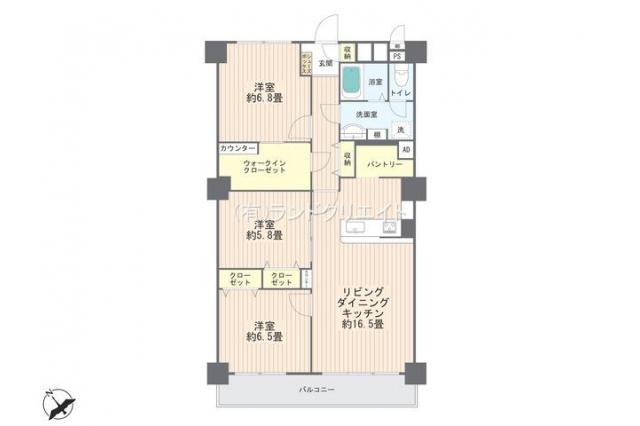 不動産情報 マンション 専有面積80 平米以上 マンションop1 仲介手数料無料 ランドクリエイト