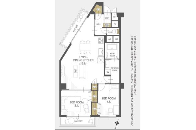 朝日南市川マンション