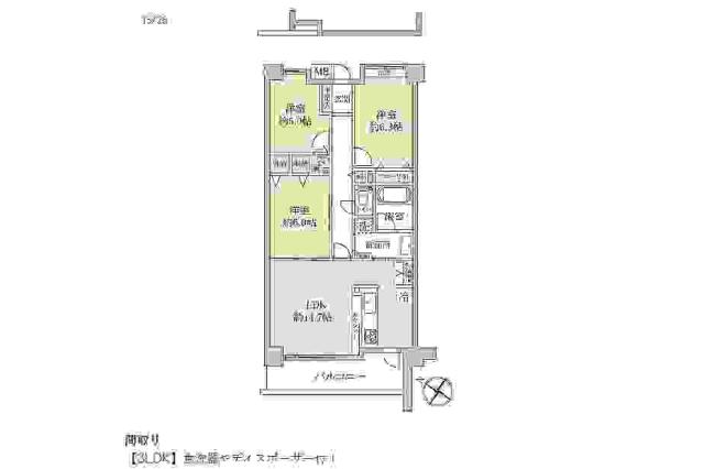 ゼファー北松戸マークフォート_間取り図