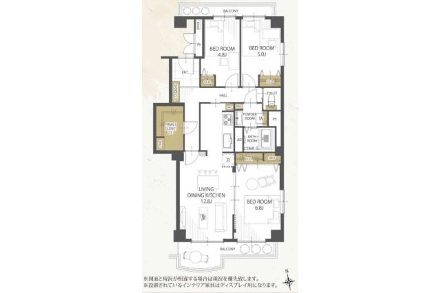 新松戸サンライトパストラル弐番街Ｂ棟_間取り図