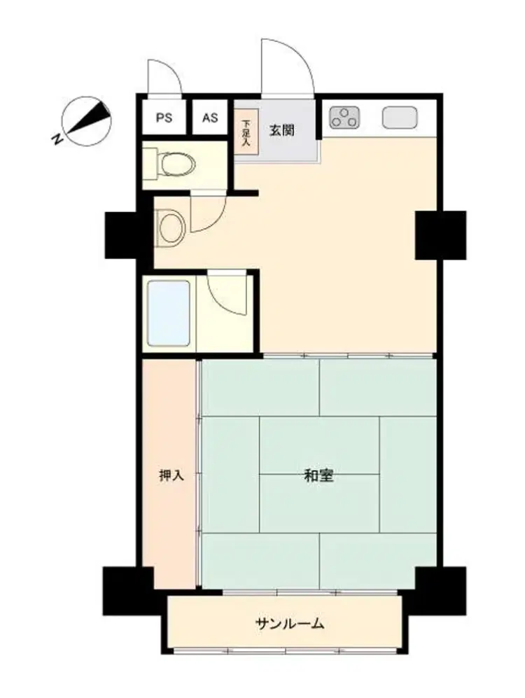 マンションニュー松戸_間取り図