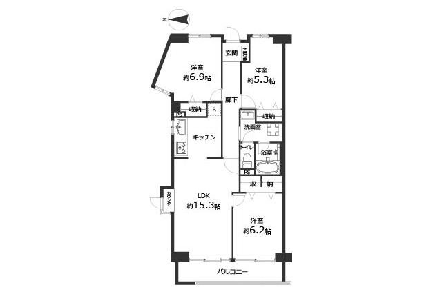 ガーデンプラザ船堀_間取り図
