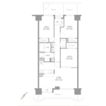 ルミナス八潮参番館_外観図