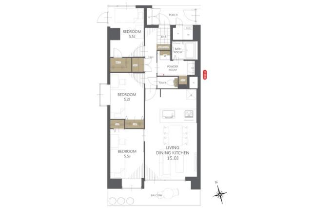 ファミール新小岩_間取り図