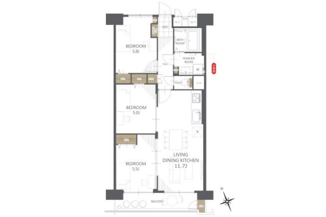 新松戸南パークハウスＡ棟